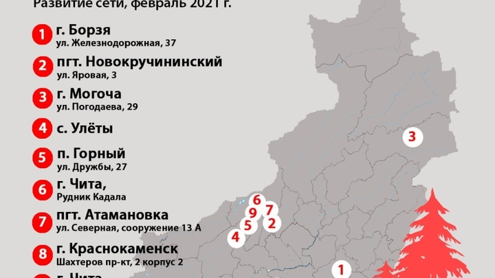 Скорость мобильного интернета в Забайкалье выросла вдвое