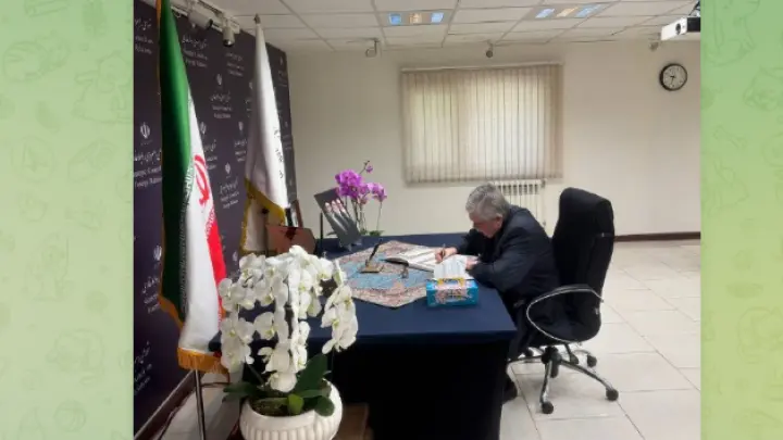 Посол Дедов почтил память убитого Израилем советника аятоллы Ирана Харрази