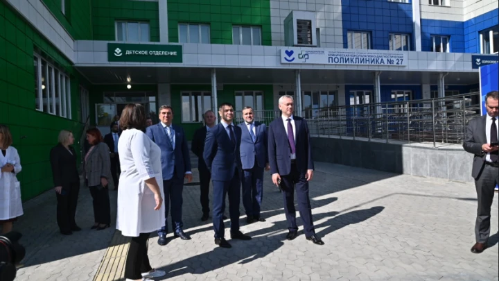 Сразу две новые поликлиники в Новосибирске откроют двери для пациентов в ближайший понедельник