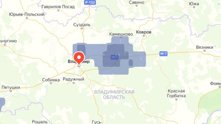 На Владимирскую область идет грозовая жара с градом