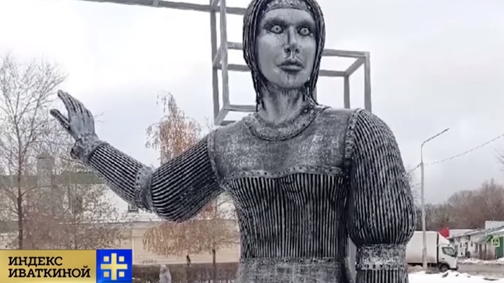 Памятник Алёнке в Нововоронеже: Вместо страшного поставили красивый