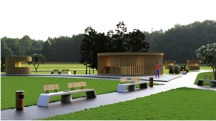 Представлен новый проект Загородного парка во Владимире: бетонные арки и уничтожение зелени
