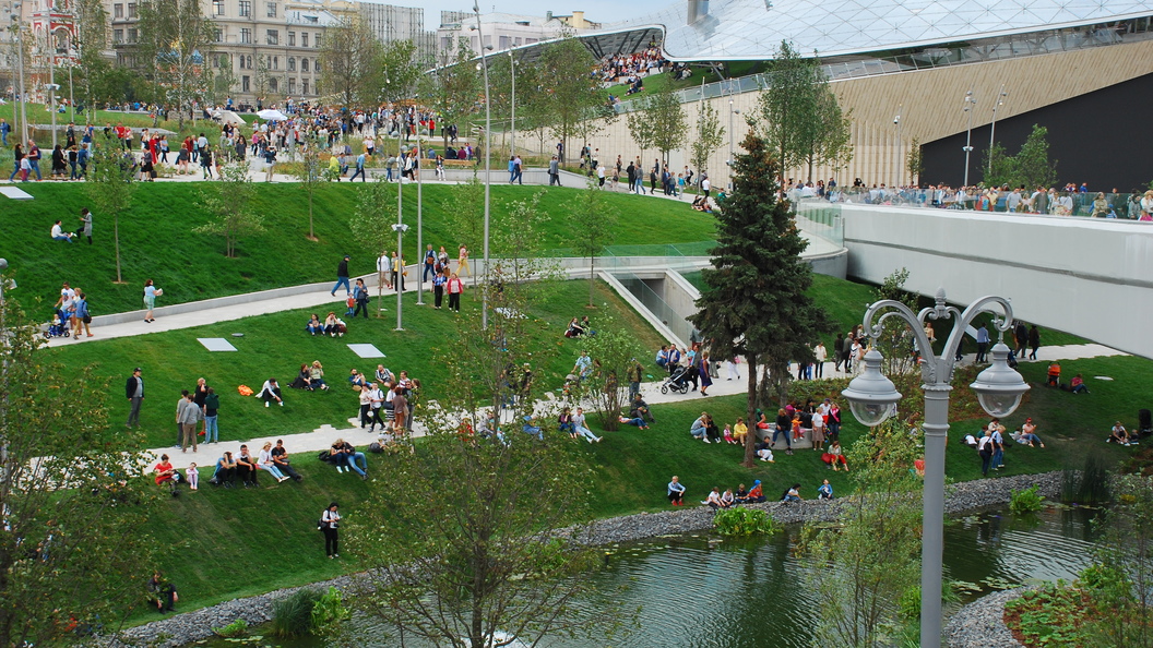 Москва Парк "Зарядье"!✨??☀ - смотреть видео онлайн от "ПриколыТв" в хорошем каче