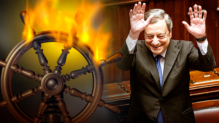 Дошло до Драги: Голова итальянского премьера на подносе Путина