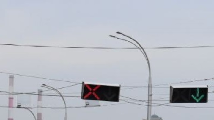 В Новокузнецке установят первые реверсивные светофоры