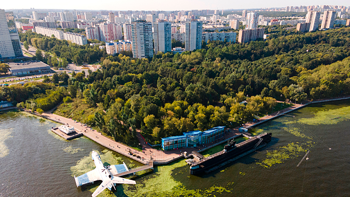 Северное Тушино: Музей ВМФ, стоянка древних людей и уютный парк