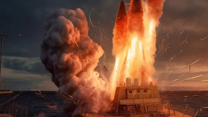 В эту игру можно играть вдвоём: Под Одессу прибыл русский БЭК. После взрыва нефтегазовый терминал - в труху. Полыхает гавань