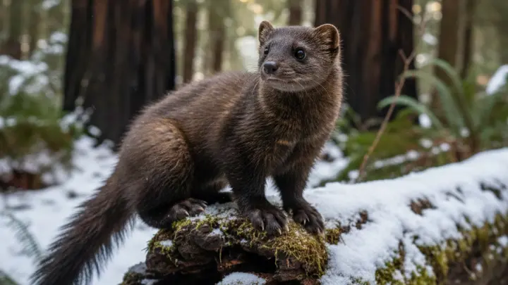 В лесах Калифорнии фотоловушка сняла считавшегося вымершим хищника