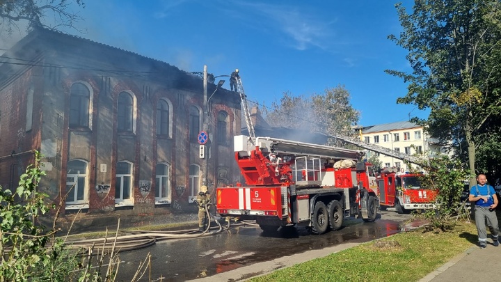 Доходный дом Гурова сгорел в Нижнем Новгороде 18 августа