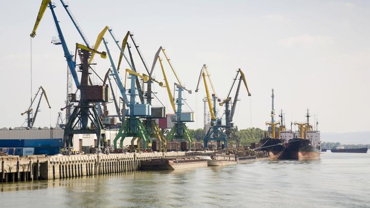 Порты в Измаиле - всё: Появились первые кадры ночной атаки Гераней под Одессой