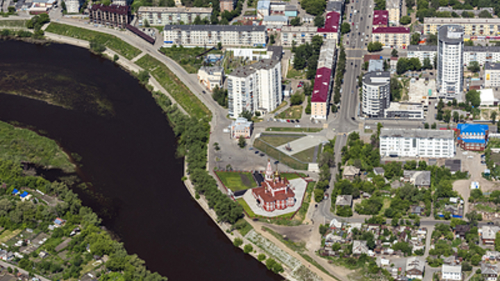 В Кургане уровень реки Тобол превысил отметку в 3 метра над нулем поста
