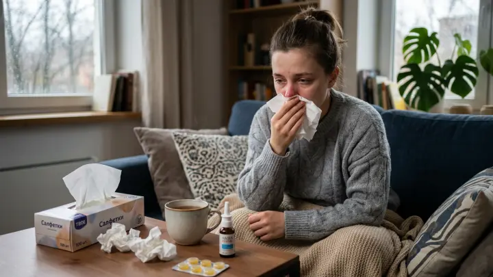 В России создали безопасное средство от насморка без привыкания