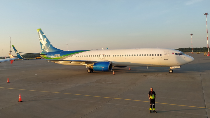Что случилось с самолетом Nordwind Новокузнецк-Петербург 29 мая 2023, который выкатился за полосу