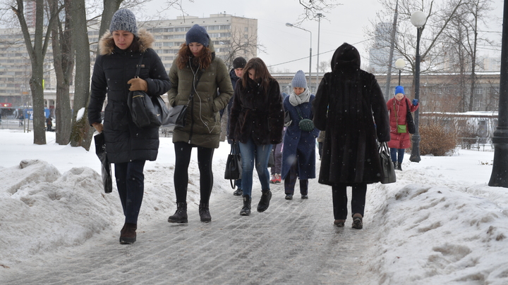 Во Владимире убийственный гололед и резкое похолодание