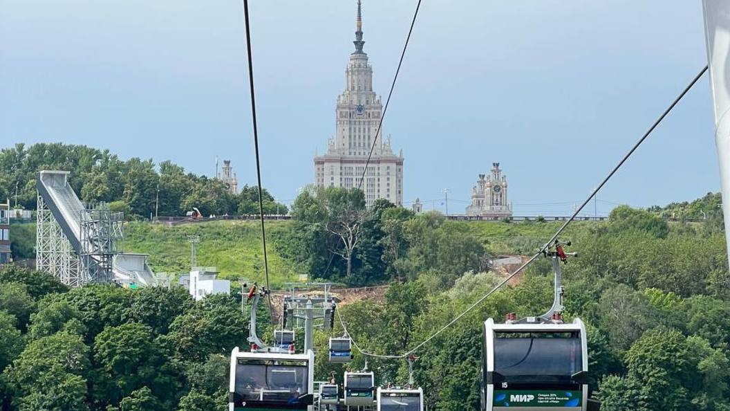 Воробьевы горы канатная дорога туалет