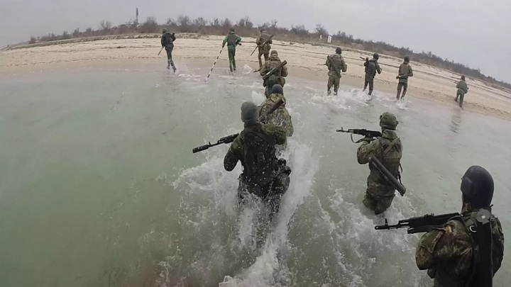 Русская армия пресекла морскую высадку десанта ВСУ в Херсонской области