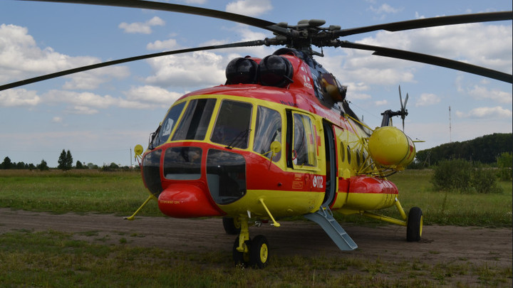 Новосибирская санавиация получит новый вертолёт Ми-8МТБ-1