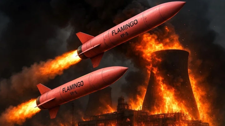 Полетит в Москву или Петербург: На Украине показали розовую Фламингу, которую оплатили чехи для ударов по России