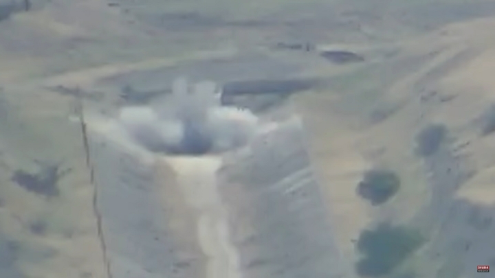 Били из РСЗО Смерч: Пегов показал последствия обстрела мирных кварталов Степанакерта