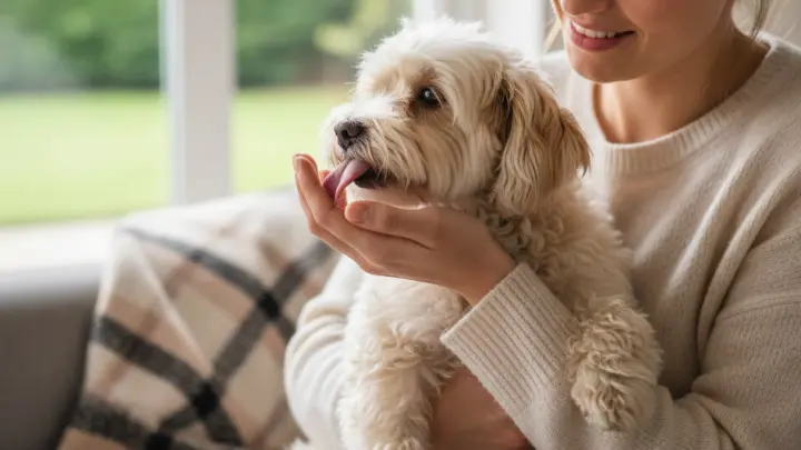 Британке ампутировали руки и ноги после того, как её облизала домашняя собака