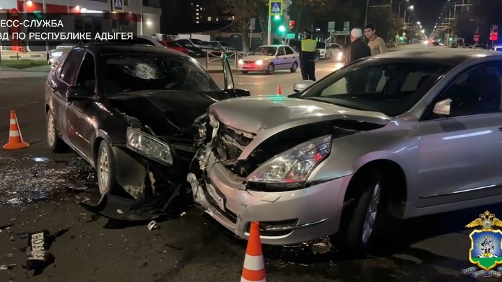 В Майкопе в ДТП пострадали четыре человека, в том числе ребёнок