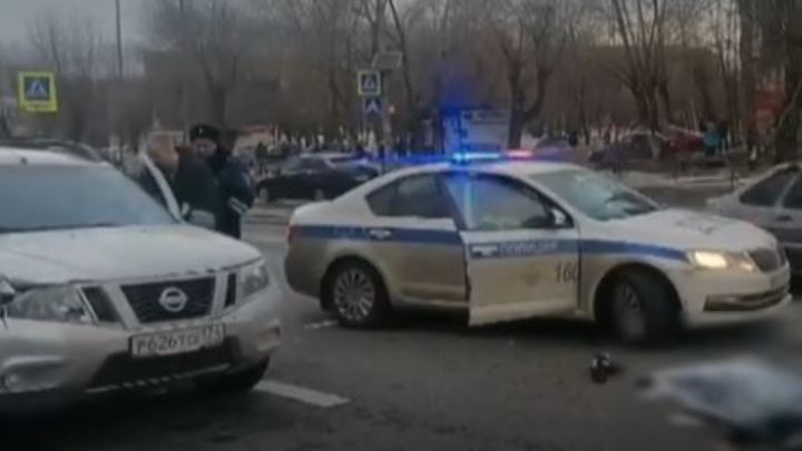 Водитель, насмерть сбивший женщину на переходе в Челябинске, сдался полиции