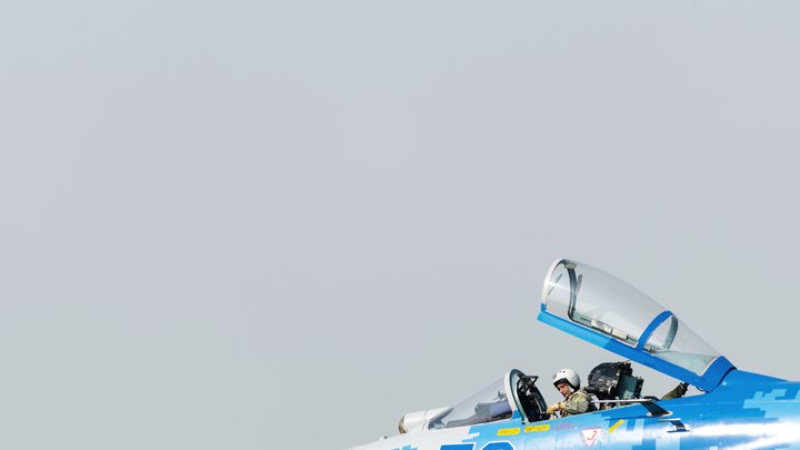 В Харьковской области сбит украинский штурмовик Су-25