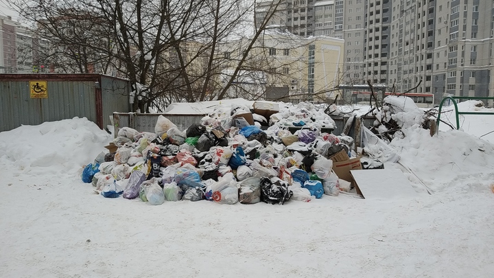 Во Владимире из-за снегопада не вывозят мусор: будет ли перерасчет