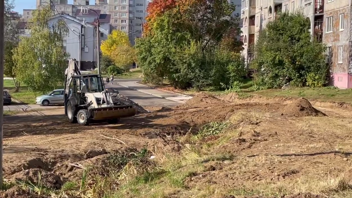 Во Владимире благоустройство сквера на улице Сперанского завершится в ноябре 2023 года
