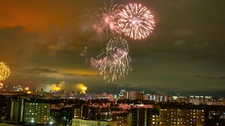 Огни Победы: Видео незабываемого салюта - в память о подвиге наших дедов