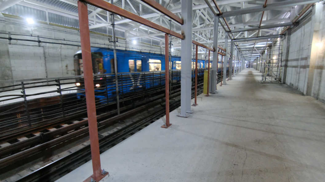 Метро спортивная новосибирск. Станция метро спортивная новосибирск. Стройка метро нск 2024. Станция спортивная новосибирского метрополитена. Станции метро новосибирск.