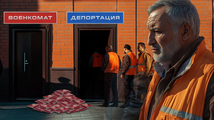 Массовая облава на мигрантов в Москве: Сотни нелегалов выдворят из страны