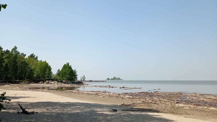 Температура воды в Обском водохранилище превысила +20 градусов