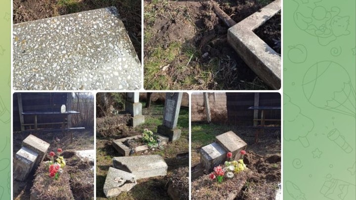 Сборщики металлолома разобрали оградки на 15 могилах в Северском районе
