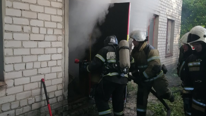 В Судогде сгорел магазин электротоваров на улице Красная