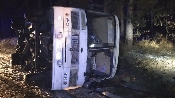 Нижегородская прокуратура начала проверку в связи с перевернувшимся автобусом