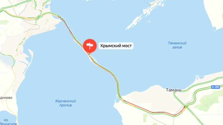 Ситуация на Крымском мосту 1 июля 2024: более 1000 машин стоят в пробке