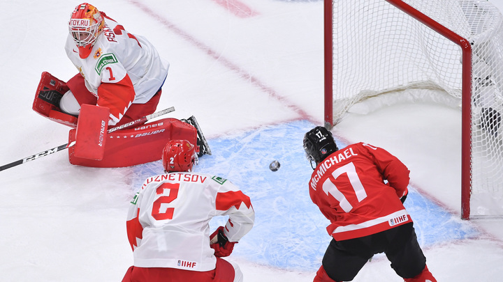 Канадец обматерил русского в разгромном хоккейном матче: Маленькая ...