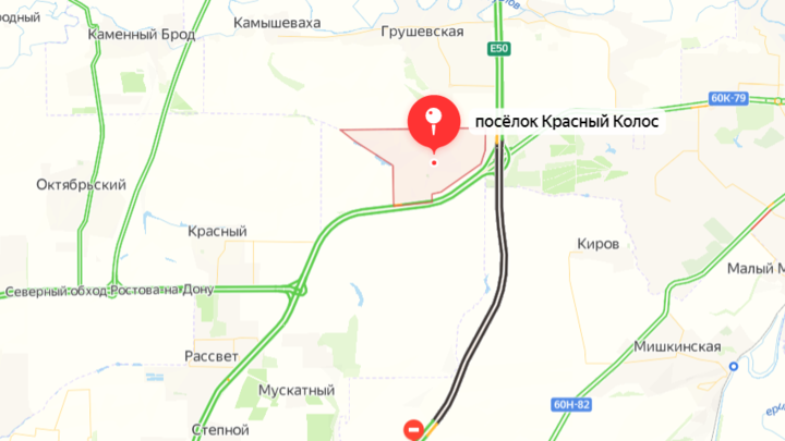 Авария с зерновозами стала причиной пробки на М-4 Дон под Ростовом