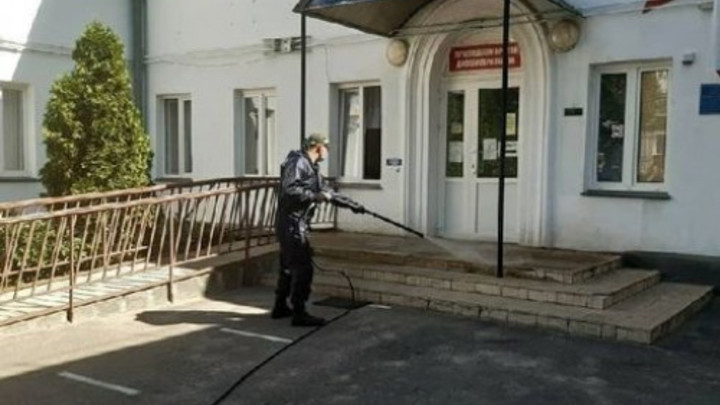 В Ростовской области за неделю обработали более 56 тысяч общественных пространств от коронавируса