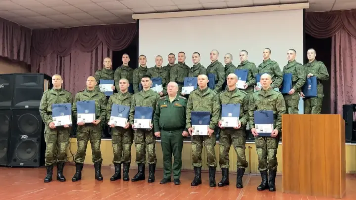 Новосибирские призывники пополнили Президентский полк