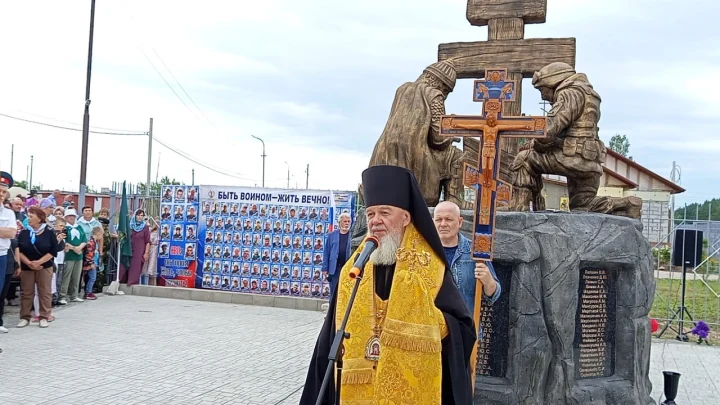 Мемориал Воинство Христово появился в посёлке Чик Новосибирской области