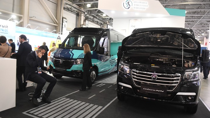 Нижегородский автозавод представил предсерийный микроавтобус Соболь NN