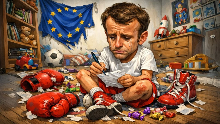 Макрон прислал гонца в Москву. Отсчёт пошёл - через 6 месяцев всё решится