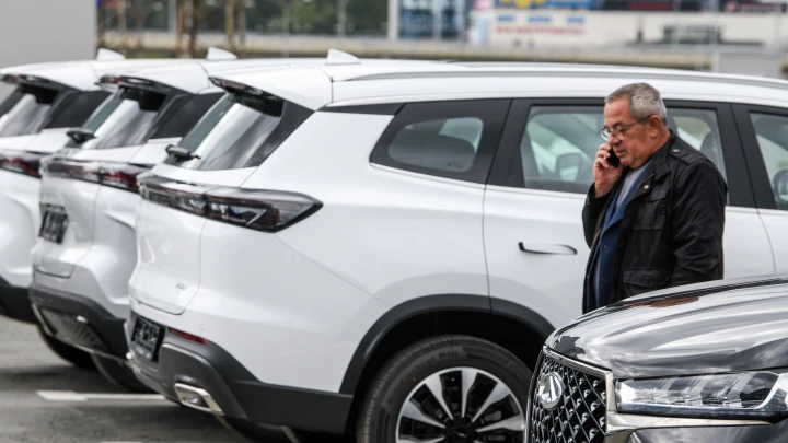 В России упали продажи китайских брендов автомобилей