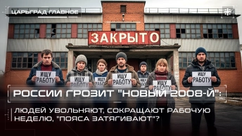 России грозит новый 2008-й: людей увольняют, сокращают рабочую неделю, пояса затягивают?