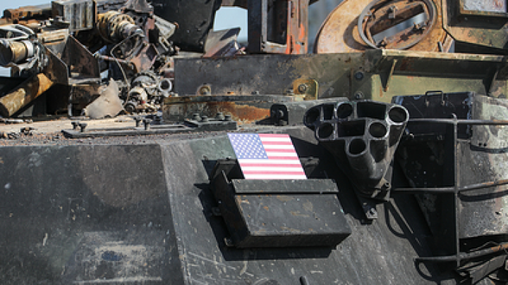 В контрнаступлении ВСУ в Курской области задействовали танки Abrams и бронемашины