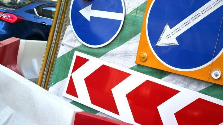 В Краснодаре из-за строительства моста через реку Кубань ночью ограничат движение транспорта