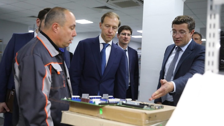 Глава Минпромторга Мантуров вновь посетил Нижегородскую область