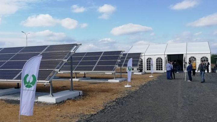 В Ростовской области установили солнечную электростанцию